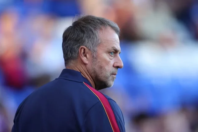 Hansi Flick, manager of FC Barcelona