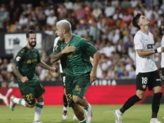 Pablo García estreou como artilheiro da Liga para selar a 100ª vitória de Pellegrini com o Betis Pablo García se estrena como goleador en Liga para firmar el triunfo 100 de Pellegrini con el Betis