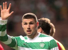 A segunda vinda de Arne Engels pode ir para o Celtic esta semana. celtic-gary-hooper-scottish-premiership