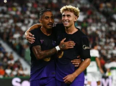 Se a experiência de Flick der certo, a estrela do Barcelona poderá economizar centenas de milhões de dólares ao clube – Opinião | Barça Universal Raphinha and Fermin Lopez of Barcelona