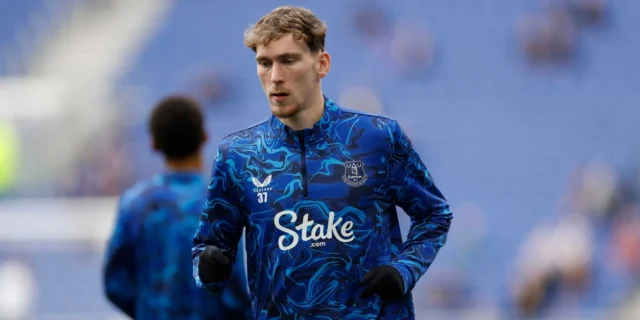 Everton set to launch double attacker signing if Iliman Ndiaye leaves this summer Everton's James Garner during the warm up before the match