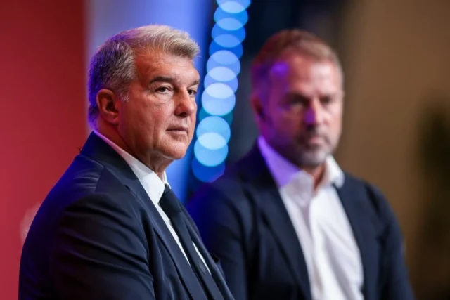 Former Barcelona president reveals blunt Atletico message over Julian Alvarez pursuit - "Don't waste my time" | Barca Universal Barcelona President Joan Laporta