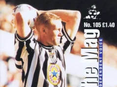 Antevisão do Newcastle United x West Brom antes do jogo de hoje à noite no St James’ Park The Mag Issue 105 November 1997