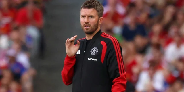Manchester United manager Michael Carrick