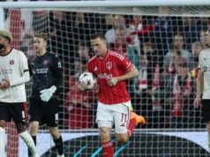Atacante do Nottingham Forest que vale £ 68 milhões deve optar por Liam Delap chris-wood-nottingham-forest-europa-league