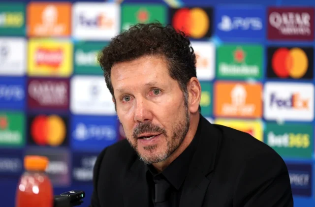 Arsenal have swap deal 'agreement' for Julian Alvarez deal: report Diego Simeone in his post-match press conference, September 2025