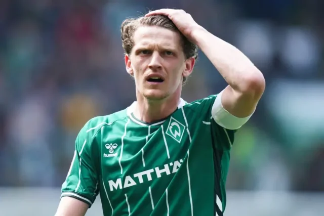 Werder Bremen dealt crushing injury blow with leading goalscorer Jens Stage sidelined until 2027 - Get German Football News
