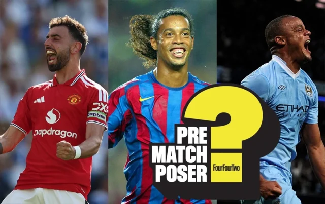 Pre-Match Poser no.42: Can you answer this elite-level football quiz question? Pre-Match Poser no.42: Can you answer this elite-level football quiz question?
