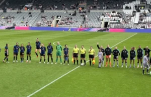 Novo visual A equipe feminina do Newcastle United enfrentou a Internazionale na primeira das 7 partidas do St James’ Park Newcastle Women v Inter Milan pre Season St. James' Park