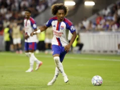 Arsenal autorizado a contratar o substituto de Gabriel Martinelli por uma fração do preço de Vinicius Junior LYON, FRANCE - AUGUST 26: Malick Fofana #11 of Lyon during the UEFA Champions League 2026/27 Play-Offs Second Leg football match between Olympique Lyonnais (OL) and Fenerbahce SK at Groupama Stadium on August 26, 2026 in Decines near Lyon, France. (Photo by Jean Catuffe/Getty Images)