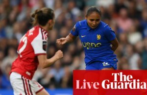 Chelsea 1-0 Arsenal: Superliga Feminina – como aconteceu | Superliga Feminina