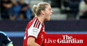Paris FC x Arsenal: Liga dos Campeões Feminina – Ao vivo | Liga dos Campeões Feminina