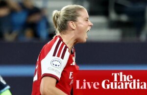 Paris FC x Arsenal: Liga dos Campeões Feminina – Ao vivo | Liga dos Campeões Feminina