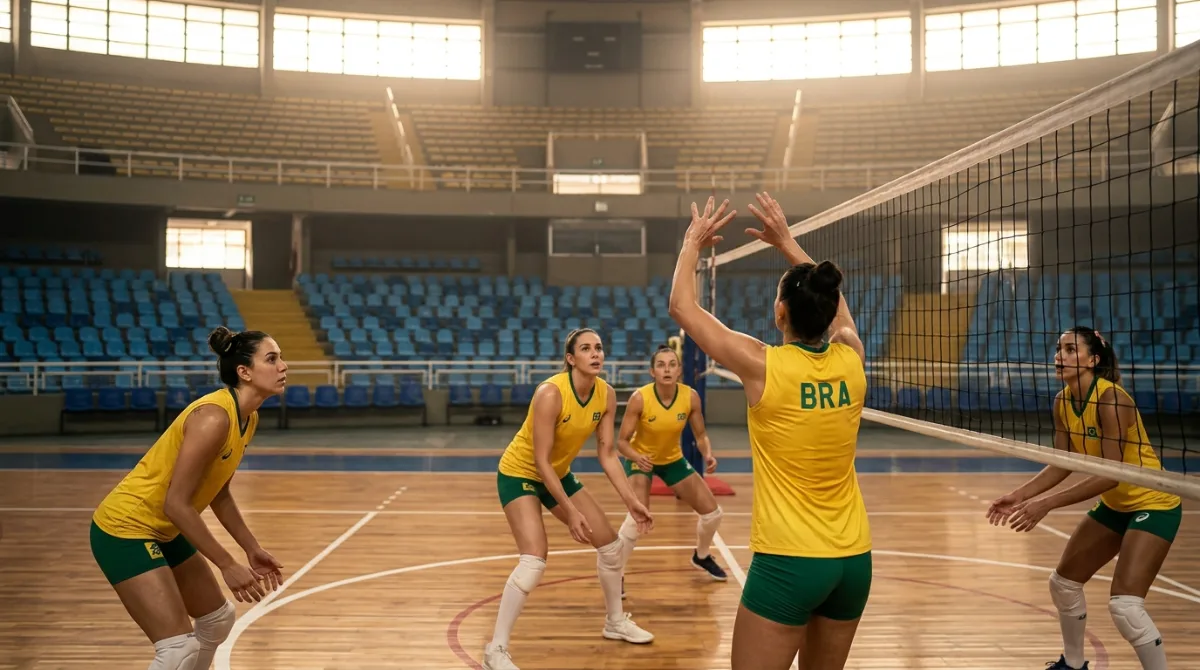 Seleção Brasileira feminina de vôlei vive semana decisiva antes do Sul-Americano