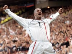 25 anos depois, a obra-prima grega de David Beckham ainda é o melhor desempenho da Inglaterra