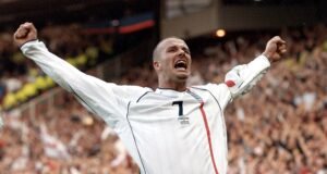 25 anos depois, a obra-prima grega de David Beckham ainda é o melhor desempenho da Inglaterra
