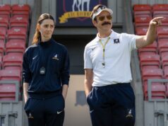 A chefe da NWSL, Jessica Berman, revela o impacto de Ted Lasso no futebol feminino.