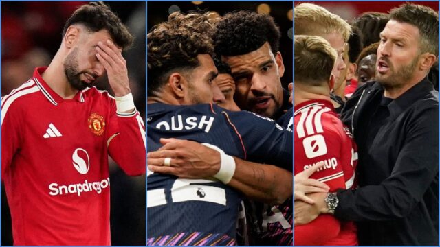 A demissão de Carrick foi inevitável, já que os Spurs deixaram o Man United cair novamente contra 10 A demissão de Carrick foi inevitável, já que os Spurs deixaram o Man United cair novamente contra 10