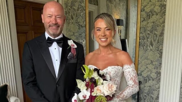 A reação de Alan Shearer ao saber que sua filha teve um segundo encontro, casada com um jogador de rugby