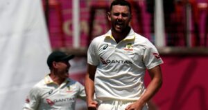 África do Sul x Austrália: Josh Hazlewood reivindica os melhores resultados da carreira em testes de 6-49, enquanto a Austrália assume a liderança da série por 1-0 | Notícias de críquete