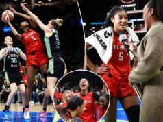 Angel Reese diz que sua primeira aparição nas finais da WNBA foi “expressiva” Angel Reese diz que sua primeira aparição nas finais da WNBA foi “expressiva”