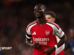 Arsenal 3-0 Lille: Bucayo responde ao desafio de Saka com jogadores marginais na mistura