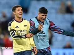 Arsenal: Lesões de Piero Hincapie e Martin Zubimendi estão “longe do ideal”, diz Mikel Arteta