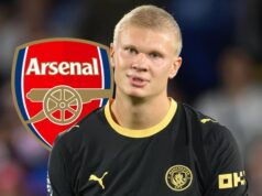 Arsenal contrata Erling Haaland do City, rumo à Premier Division dos condados do Noroeste