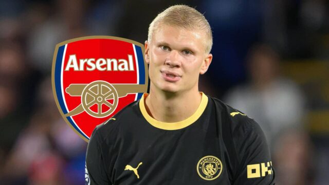 Arsenal contrata Erling Haaland do City, rumo à Premier Division dos condados do Noroeste
