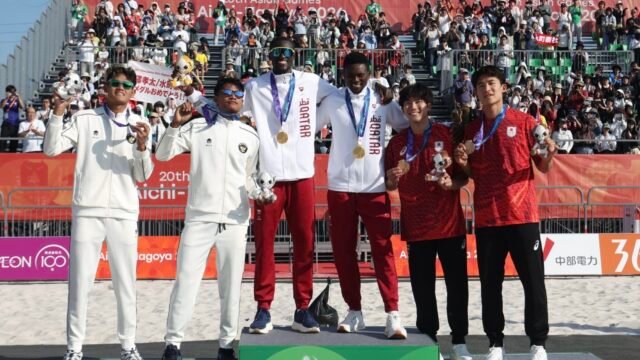 Catar vence campeonato masculino de vôlei de praia dos Jogos Asiáticos