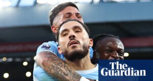 Cherky Cracker Caps enquanto o Manchester City enfrenta provocações de Anfield no Liverpool | Primeira Liga