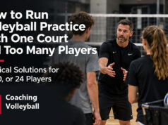 Como conduzir um treino de vôlei com uma quadra e muitos jogadores Como conduzir um treino de vôlei com uma quadra e muitos jogadores