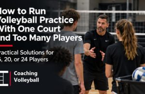Como conduzir um treino de vôlei com uma quadra e muitos jogadores Como conduzir um treino de vôlei com uma quadra e muitos jogadores