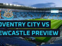 Coventry City x Newcastle: previsões, notícias da equipe, escalações e probabilidades