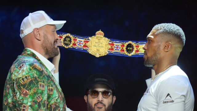 Fury vs Joshua: campeonato mundial ‘super’ pesado da WBA em jogo para luta em Cardiff, confirma Frank Warren | Notícias do boxe Fury vs Joshua: campeonato mundial ‘super’ pesado da WBA em jogo para luta em Cardiff, confirma Frank Warren | Notícias do boxe