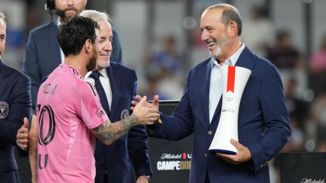 Garber sobre seu confronto com Messi: ‘Entre eu e Leo’ Garber sobre seu confronto com Messi: ‘Entre eu e Leo’