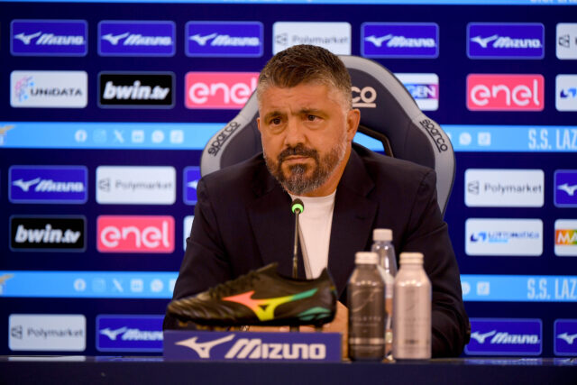 Gattuso discute Lazio x Monza, retorno de ‘Homem de Ferro’ Provostgaard e Pellegrini Gattuso discute Lazio x Monza, retorno de ‘Homem de Ferro’ Provostgaard e Pellegrini