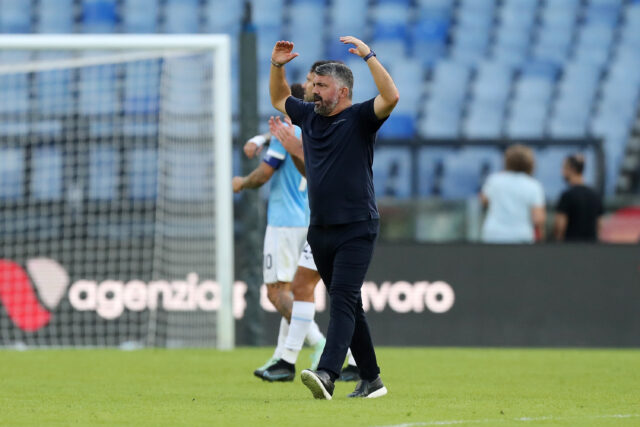 Gattuso insatisfeito com a exibição da Lazio, compara Isaksen a Robben