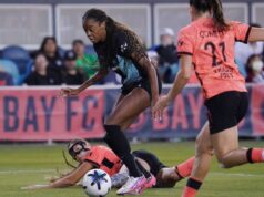 Gotham, líder da NWSL, perde para Dudley e Bruninha nos playoffs