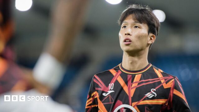 Ji-Sang Eom: extremo do Swansea City alvo de suposto racismo em Millwall