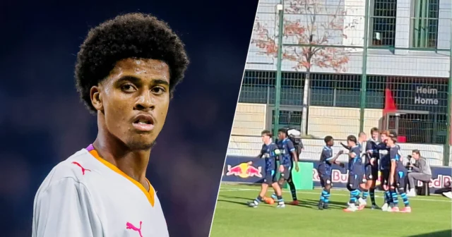 Liga Juvenil ao Vivo | PSV em Leipzig através de escanteio inteligente e Jones acerta o alvo | Esporte
