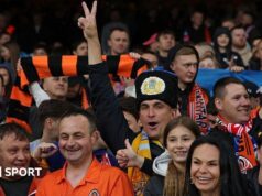Liga dos Campeões: Como os ucranianos se unem pelo Shakhtar Donetsk na nova casa de Stamford Bridge – Londres