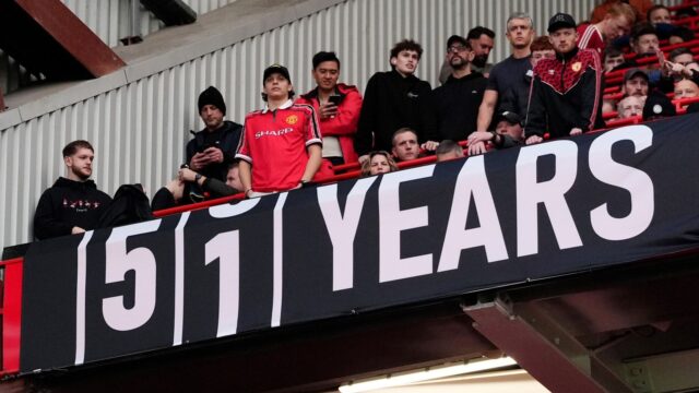 Man City acusado: torcedores do Manchester United visam rivais por causa do retorno da famosa faixa | Notícias de futebol Man City acusado: torcedores do Manchester United visam rivais por causa do retorno da famosa faixa | Notícias de futebol