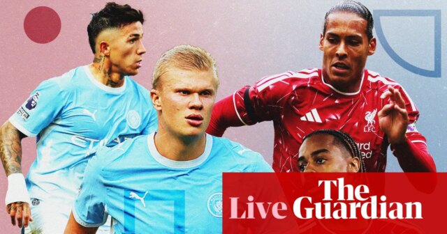 Manchester City enfrenta recepção hostil do Liverpool após veredicto de culpado – Matchday Live | Futebol Manchester City enfrenta recepção hostil do Liverpool após veredicto de culpado – Matchday Live | Futebol