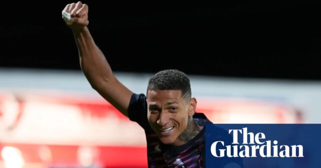 O homem esquecido do Tottenham, Richarlison, marca para os Sub-21: ‘Senti falta’ | Tottenham Hotspur O homem esquecido do Tottenham, Richarlison, marca para os Sub-21: ‘Senti falta’ | Tottenham Hotspur