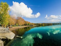 Praia no Lago Bolsena – A vida na Itália Praia no Lago Bolsena – A vida na Itália