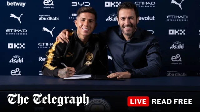 Prazo de transferência: Man City contrata Enzo Fernandez por 125 milhões de libras