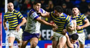 Transmissão ao vivo de todos os jogos da temporada da liga de rugby de 2026 na BBC Transmissão ao vivo de todos os jogos da temporada da liga de rugby de 2026 na BBC