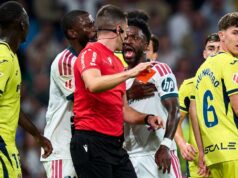 Vinicius Junior, do Real Madrid, é suspenso por 4 jogos após cartão vermelho