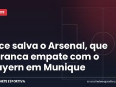 Rice salva o Arsenal, que arranca empate com o Bayern em Munique Bayern de Munique e Arsenal na Allianz Arena pela Champions League